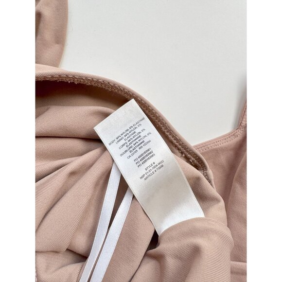 Aritzia BABATON Contour Nude Jersey Square Neck Long Sleeve Bodysuit, Size XS - Picture 9 of 15